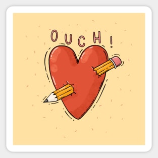 OUCH! Sticker